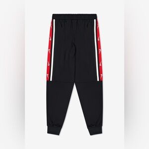 Nike Kids Black and Red Joggers